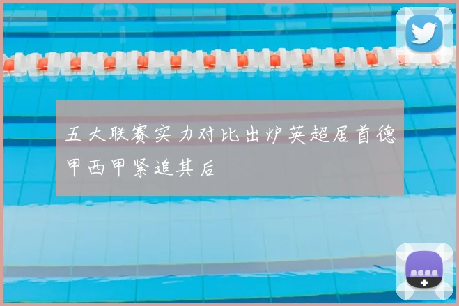 五大联赛实力对比出炉英超居首德甲西甲紧追其后